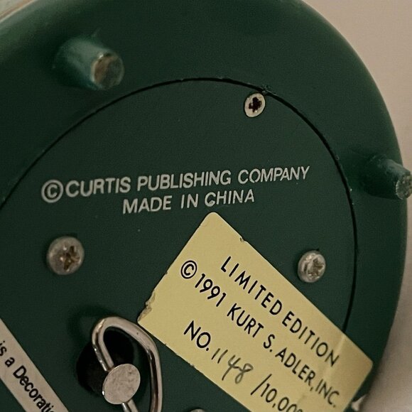 Nutcracker Kurt Adler Norman Rockwell Santa A Drum For Tommy Limited Edition Vtg - Picture 16 of 16